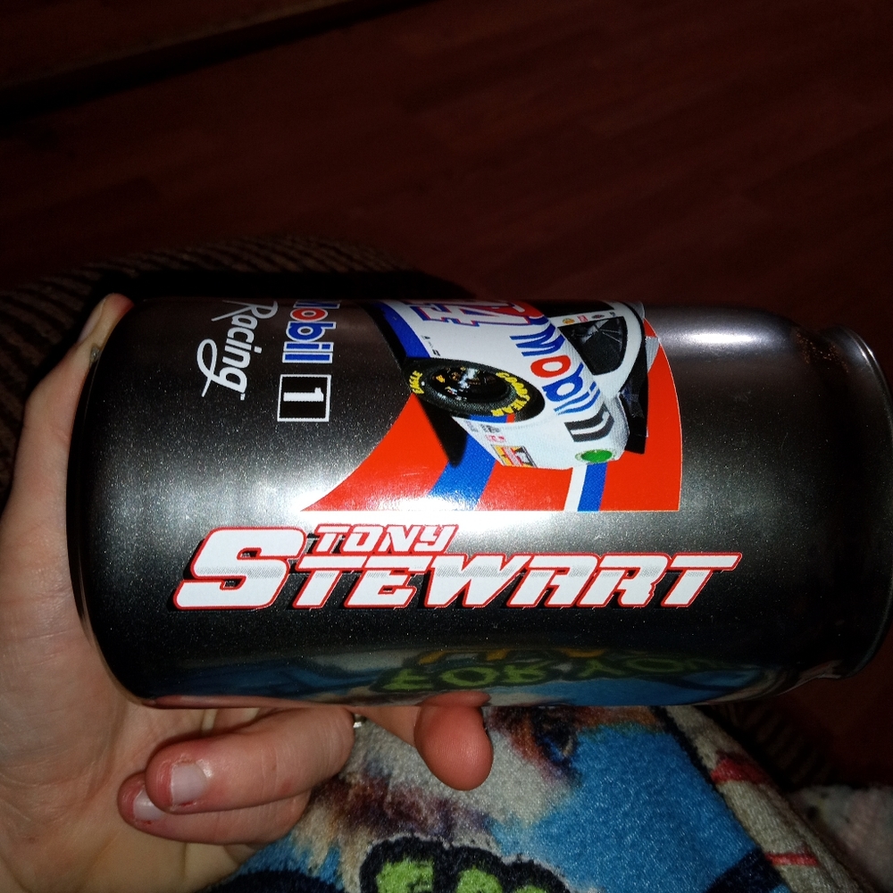 Chrome can Glass Tumblers (Licensed by NASCAR)